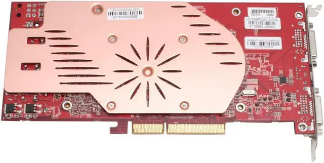 Alt view image 4 of 7 - GECUBE Radeon X1950PRO 256MB GDDR3 AGP 4X/8X Graphics Card GC- HV195PGA3-D3(R)