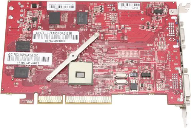 Alt view image 3 of 5 - GECUBE Radeon X1550 512MB GDDR2 AGP 4X/8X Graphics Card GC-RX155PGA2-E3R