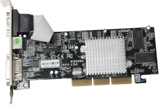 Alt view image 2 of 6 - GECUBE Radeon 7000 64MB DDR AGP 2X/4X Graphics Card GC-R7000L-B3