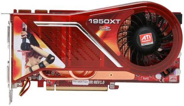 Alt view image 3 of 7 - GECUBE Radeon X1950XT 512MB GDDR3 PCI Express x16 CrossFireX Support Graphics Card HV195XTG3-E3
