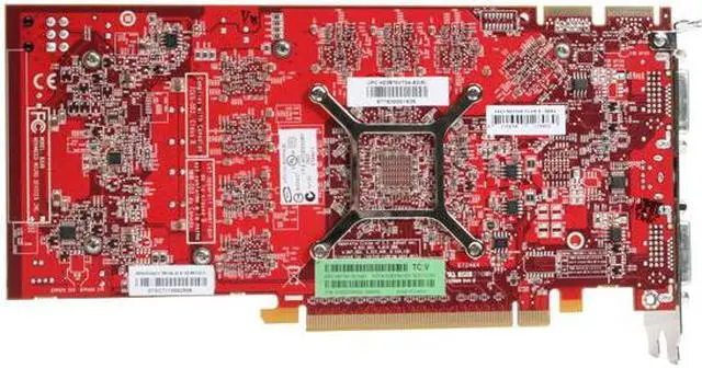 Alt view image 4 of 8 - GECUBE Radeon HD 3870 512MB GDDR4 PCI Express 2.0 x16 CrossFireX Support Graphics Card GC-HD3870XTG4-E3R