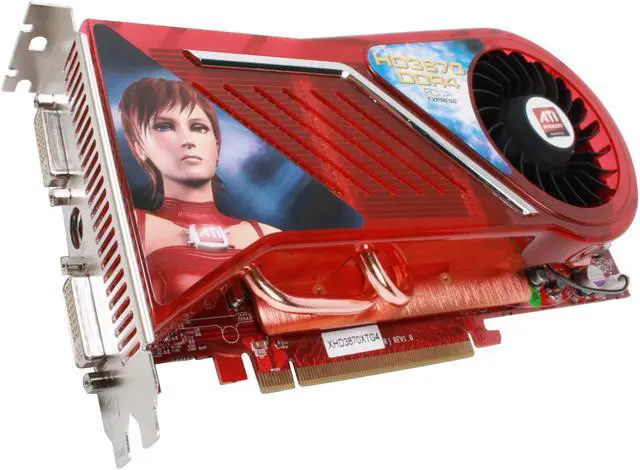 Main image of GECUBE Radeon HD 3870 512MB GDDR4 PCI Express 2.0 x16 CrossFireX Support Graphics Card GC-XHD3870XTG4-E3