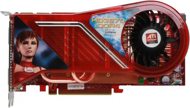 Alt view image 3 of 8 - GECUBE Radeon HD 3870 512MB GDDR4 PCI Express 2.0 x16 CrossFireX Support Graphics Card GC-XHD3870XTG4-E3