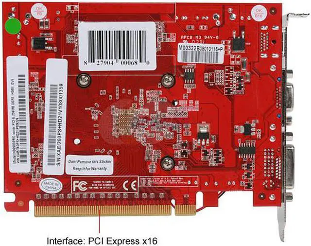 Alt view image 4 of 5 - Palit Radeon HD 2600PRO 256MB GDDR3 PCI Express x16 Graphics Card AE/260PS+HD21