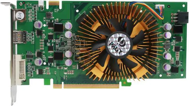 Alt view image 3 of 8 - Palit GeForce 9600 GT 512MB GDDR3 PCI Express 2.0 x16 SLI Support Graphics Card NE/9600T+0152
