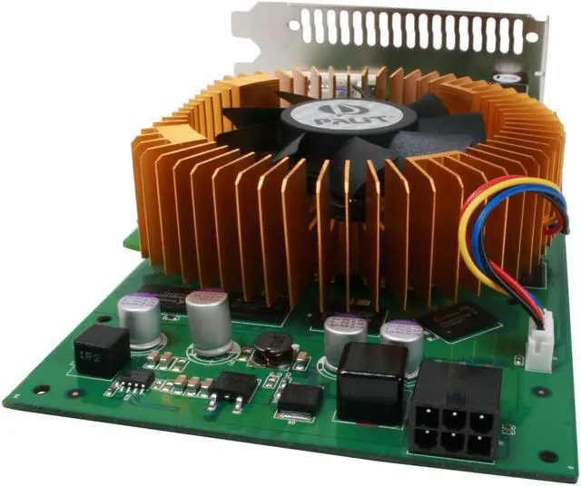 Alt view image 5 of 8 - Palit GeForce 9600 GT 512MB GDDR3 PCI Express 2.0 x16 SLI Support Graphics Card NE/9600T+0152