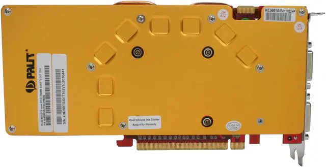 Alt view image 4 of 7 - PALiT NE/88TSSXT302 GeForce 8800GTS (G92) SONIC 1GB 256-bit GDDR3 PCI Express 2.0 x16 HDCP Ready SLI Supported Video Card