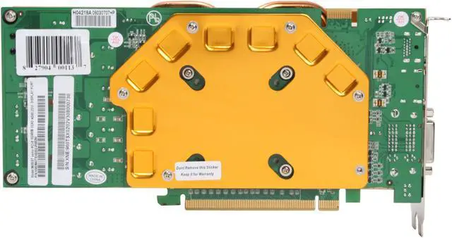 Alt view image 4 of 7 - PALiT NE/960TSX0202 GeForce 9600GT SONIC 1GB 256-bit GDDR3 PCI Express 2.0 x16 HDCP Ready SLI Supported Video Card