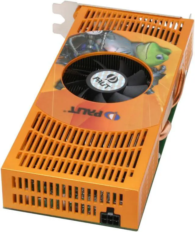 Alt view image 5 of 7 - PALiT NE/960TSX0202 GeForce 9600GT SONIC 1GB 256-bit GDDR3 PCI Express 2.0 x16 HDCP Ready SLI Supported Video Card