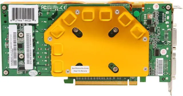 Alt view image 4 of 8 - Palit GeForce 9600 GSO 768MB GDDR3 PCI Express 2.0 x16 SLI Support Graphics Card NE/96SOSXT379