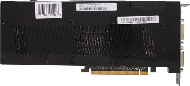 Alt view image 4 of 6 - Palit GeForce GTX 260 896MB GDDR3 PCI Express 2.0 x16 SLI Support Graphics Card NE/TX260+T394