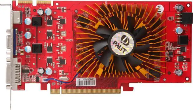 Alt view image 3 of 6 - Palit Radeon HD 3850 512MB GDDR2 PCI Express 2.0 x16 CrossFireX Support Graphics Card AE+38500+HD52