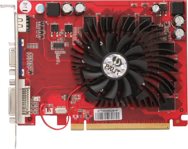 Alt view image 3 of 5 - Palit Radeon HD 3650 512MB GDDR2 PCI Express 2.0 x16 CrossFireX Support Graphics Card AE+36500+HD51