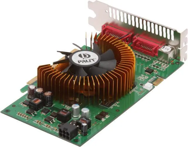 Alt view image 5 of 6 - Palit GeForce 8600 GTS 256MB GDDR3 PCI Express x16 SLI Support Graphics Card NE/86GTS+T321