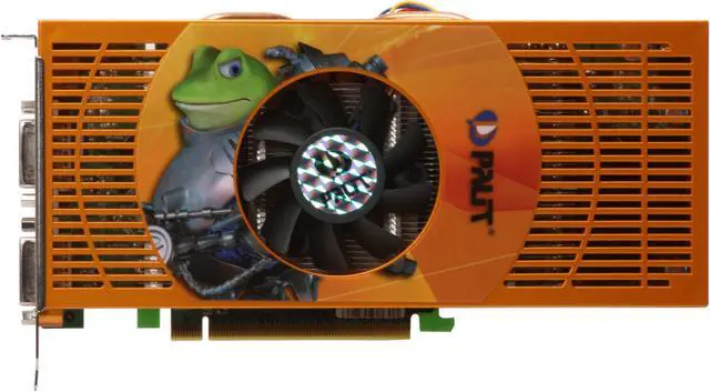 Alt view image 3 of 6 - Palit GeForce 9800 GT 1GB GDDR3 PCI Express 2.0 x16 SLI Support Graphics Card NE/9800TXT302