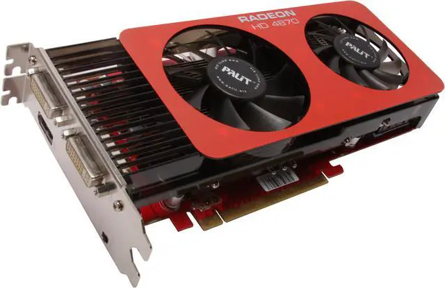 Main image of Palit Radeon HD 4870 512MB GDDR5 PCI Express 2.0 x16 CrossFireX Support Graphics Card AE=4870S+0452