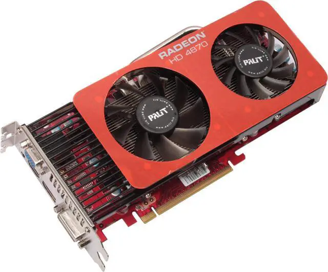 Main image of Palit Radeon HD 4870 512MB GDDR5 PCI Express 2.0 x16 CrossFireX Support Graphics Card AE=4870S+0552