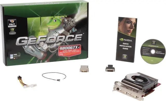 Alt view image 6 of 6 - Palit GeForce 9800 GTX+ 512MB GDDR3 PCI Express 2.0 x16 SLI Support Graphics Card NE/98TX+XT352