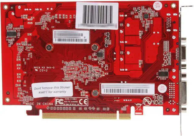 Alt view image 4 of 5 - Palit GeForce GT 240 512MB GDDR5 PCI Express 2.0 x16 Graphics Card NE5T2400FHD51