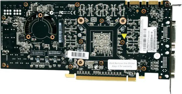 Carte Graphique NVIDIA GeForce GTX 470 1280Mo GDDR5 - PCIe 2.0 - Occasion