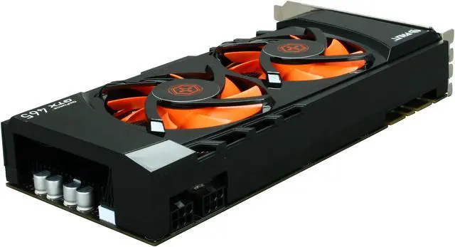 Alt view image 5 of 6 - Palit GeForce GTX 465 (Fermi) 1GB GDDR5 PCI Express 2.0 x16 SLI Support Graphics Card NE5TX465F1002