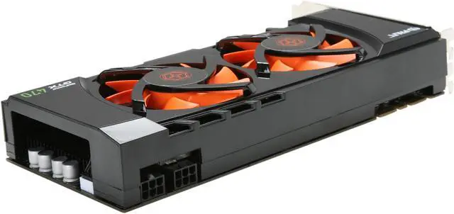 Alt view image 5 of 6 - Palit GeForce GTX 470 (Fermi) 1280MB GDDR5 PCI Express 2.0 x16 SLI Support Graphics Card NE5TX470F10DA