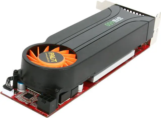 Alt view image 5 of 6 - Palit GeForce GTS 450 (Fermi) 1GB GDDR5 PCI Express 2.0 x16 Low Profile Ready Graphics Card NE5S4500F0601