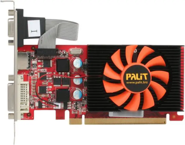 Alt view image 3 of 5 - Palit GeForce GT 430 (Fermi) 2GB DDR3 PCI Express 2.0 x16 Low Profile Ready Graphics Card NEAT4300HD41-1081F