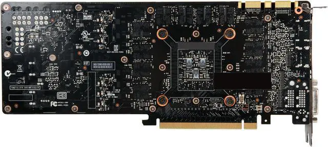 Alt view image 4 of 7 - EVGA 03G-P4-2881-KR G-SYNC Support GeForce GTX 780 Ti 3GB 384-Bit GDDR5 PCI Express 3.0 SLI Support Video Card
