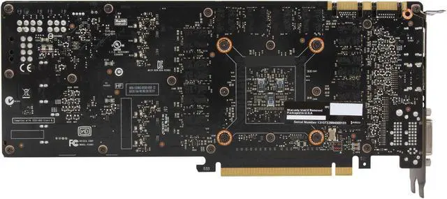 Alt view image 4 of 7 - EVGA 03G-P4-2884-KR G-SYNC Support GeForce GTX 780 Ti Superclocked 3GB 384-Bit GDDR5 PCI Express 3.0 SLI Support w/EVGA ACX Cooler Video Card