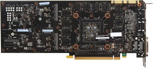 Alt view image 4 of 6 - EVGA ACX Cooler 03G-P4-2784-RX GeForce GTX 780 3GB 384-Bit GDDR5 PCI Express 3.0 SLI Support Video Card Manufactured Recertified Factory Refurbished