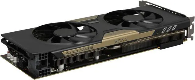 Alt view image 5 of 5 - EVGA 04G-P4-3776-RX GeForce GTX 770 4GB 256-Bit GDDR5 PCI Express 3.0 SLI Support FTW 4GB Dual w/ EVGA ACX Cooler Video Card Factory Refurbished