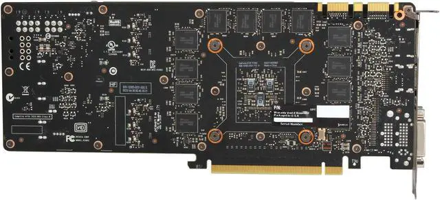 Alt view image 4 of 7 - EVGA 06G-P4-3790-KR G-SYNC Support GeForce GTX TITAN BLACK 6GB 384-Bit GDDR5 PCI Express 3.0 SLI Support Video Card