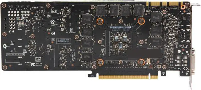 Alt view image 4 of 6 - EVGA 06G-P4-3791-KR G-SYNC Support GeForce GTX TITAN BLACK Superclocked 6GB 384-Bit GDDR5 PCI Express 3.0 SLI Support Video Card