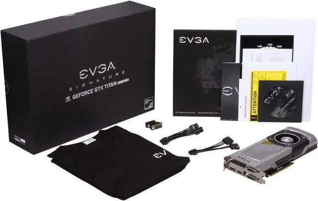 Alt view image 7 of 7 - EVGA 06G-P4-3793-KR G-SYNC Support GeForce GTX TITAN BLACK Superclocked Signature 6GB 384-Bit GDDR5 PCI Express 3.0 SLI Support Video Card