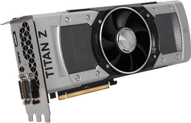EVGA GeForce GTX TITAN Z 12G-P4-3990-KR G-SYNC Support 12GB 768