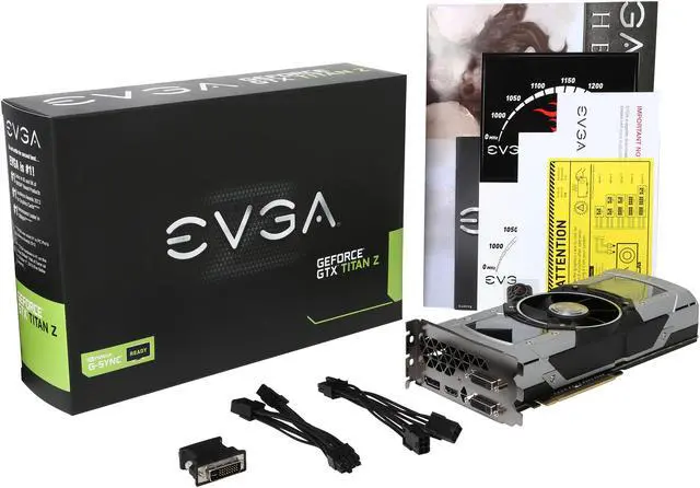 Alt view image 8 of 7 - EVGA GeForce GTX TITAN Z 12G-P4-3990-KR 12GB GAMING