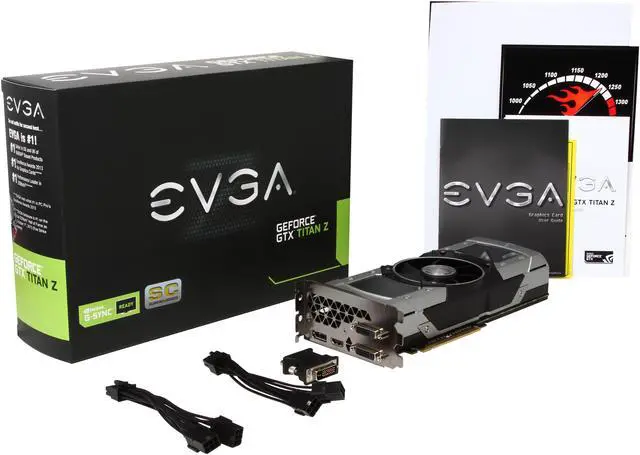Alt view image 7 of 7 - EVGA GeForce GTX TITAN Z 12G-P4-3992-KR 12GB SC GAMING, Fastest NVIDIA GPU Graphics Card