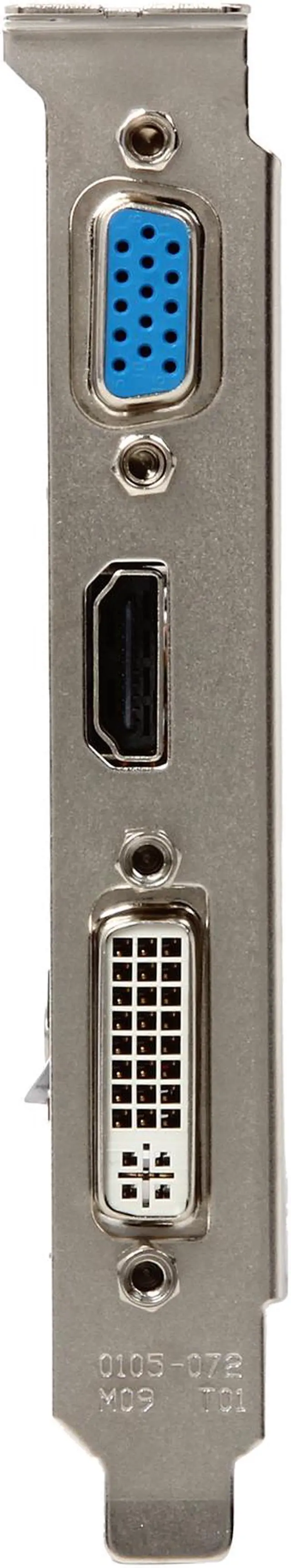 Alt view image 2 of 5 - EVGA GeForce GT 730 1GB DDR3 PCI Express 2.0 Low Profile Ready Graphics Card 01G-P3-2730-KR