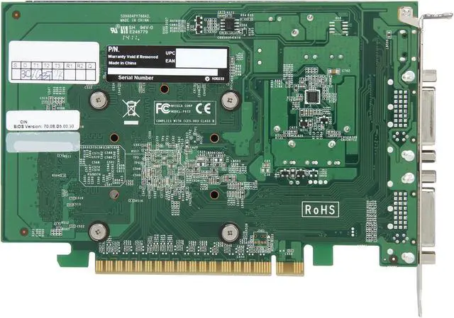 Alt view image 5 of 5 - EVGA GeForce GT 730 1GB DDR3 PCI Express 2.0 Graphics Card 01G-P3-2731-KR