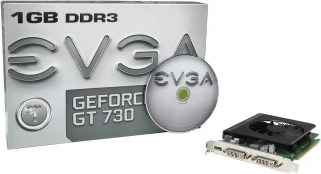 Alt view image 6 of 5 - EVGA GeForce GT 730 1GB DDR3 PCI Express 2.0 Graphics Card 01G-P3-2731-KR