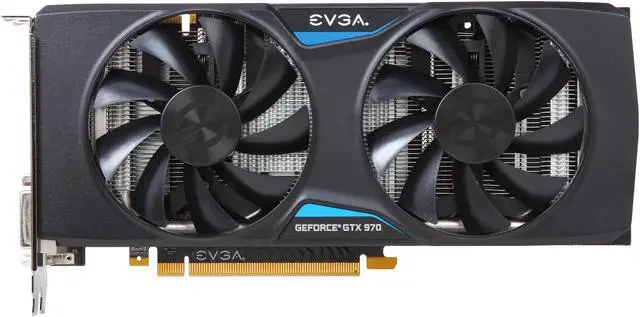 Alt view image 3 of 7 - EVGA GeForce GTX 970 4GB GDDR5 PCI Express 3.0 Graphics Card 04G-P4-0974-KR
