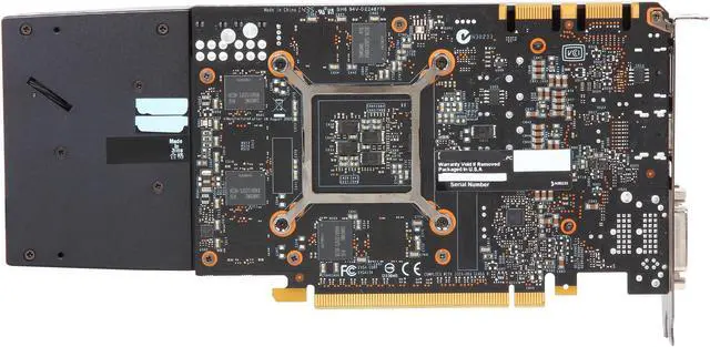 Alt view image 4 of 7 - EVGA GeForce GTX 970 04G-P4-1972-KR 4GB SC GAMING, Silent Cooling Graphics Card