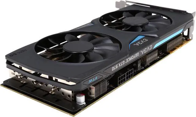Alt view image 5 of 6 - EVGA GeForce GTX 970 04G-P4-2978-KR 4GB FTW GAMING w/ACX 2.0, Silent Cooling Graphics Card
