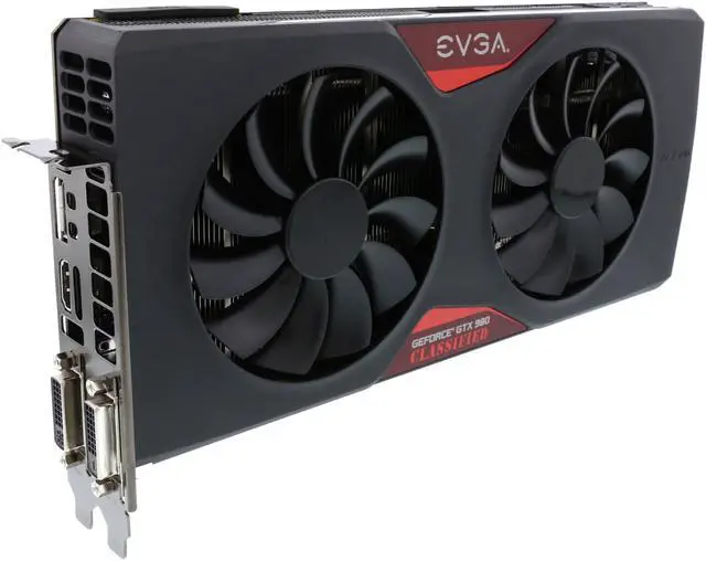 EVGA GeForce GTX 980 04G-P4-3988-KR 4GB CLASSIFIED GAMING w/ACX