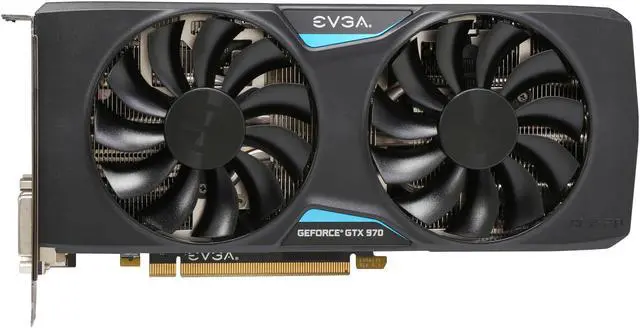 Alt view image 4 of 6 - EVGA GeForce GTX 970 4GB GDDR5 PCI Express 3.0 SLI Support Graphics Card 04G-P4-2976-KR