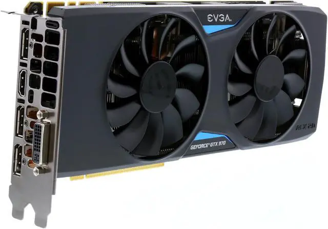Used - Very Good: EVGA GeForce GTX 970 04G-P4-3975-KR 4GB SSC