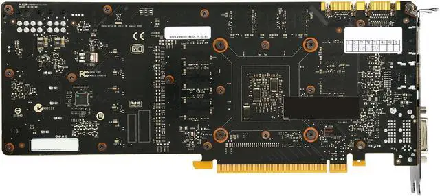 Alt view image 4 of 6 - EVGA GeForce GTX 980 04G-P4-2986-KR 4GB FTW GAMING w/ACX 2.0, 26% Cooler and 36% Quieter Cooling Graphics Card