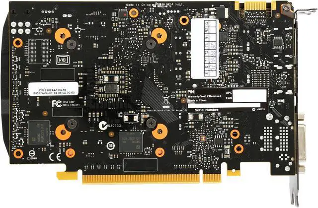 Alt view image 4 of 6 - EVGA GeForce GTX 960 02G-P4-2962-KR 2GB SC GAMING, Only 6.8 inches, Perfect for mITX Build Graphics Card