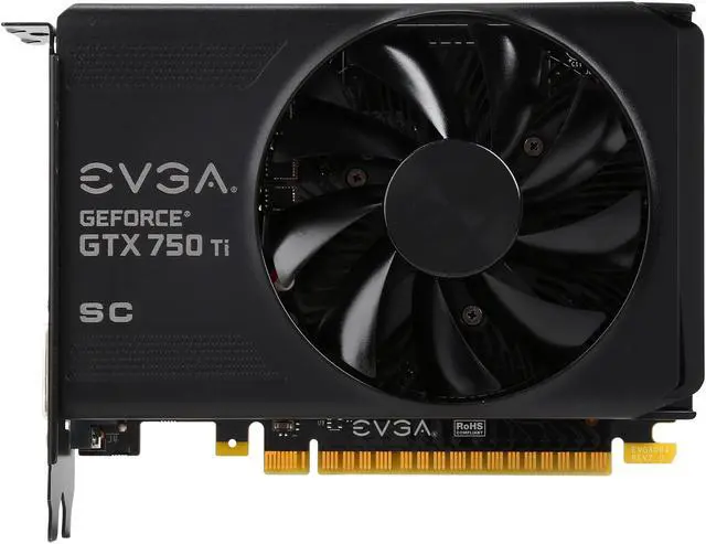 Alt view image 3 of 5 - EVGA 02G-P4-3753-RX GeForce GTX 750 Ti Superclocked 2GB 128-Bit GDDR5 PCI Express 3.0 Video Card Certified Refurbished